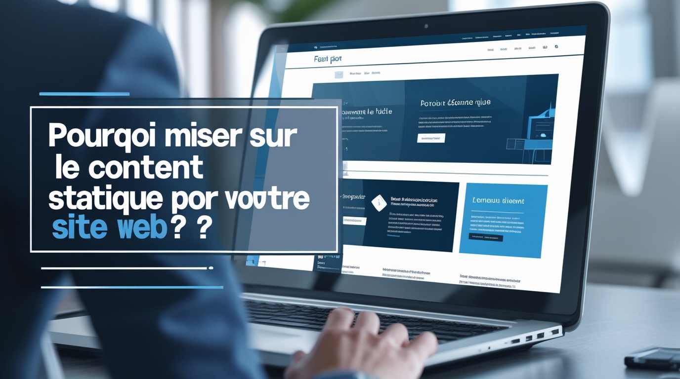 Pourquoi miser sur le contenu statique pour votre site web ?
